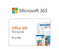 Cartão Pré-Pago Office 365 Personal Imediato - R$ 359