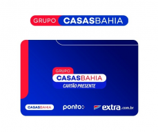 Cartão Presente Grupo Casas Bahia Imediato - R$ 500
