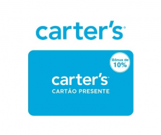 Cartão Presente Carter's Bônus 10% Imediato - R$ 100