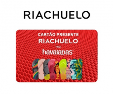 Cartão Presente Riachuelo Havaianas Imediato - R$ 50