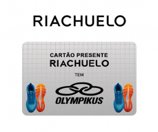 Cartão Presente Riachuelo Olympikus Imediato - R$ 300