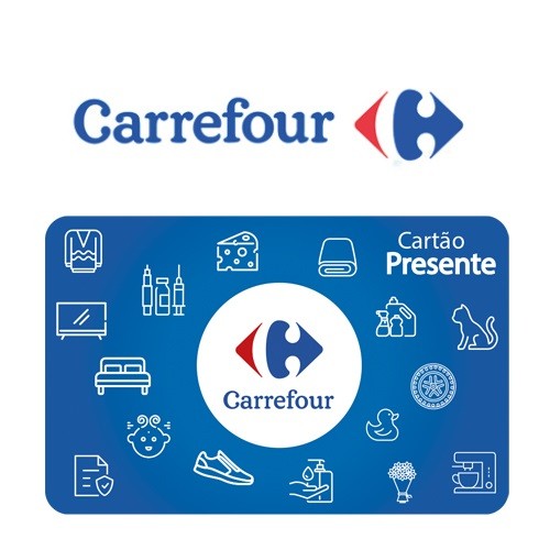 Cartão Presente Carrefour.com Virtual - R$ 250