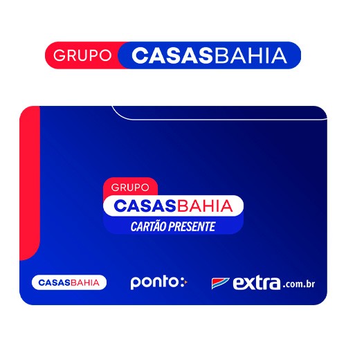 Cartão Presente Grupo Casas Bahia Virtual - R$ 50