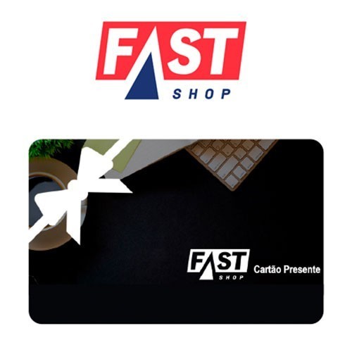 Cartão Presente Fast Shop Virtual - R$ 500 - 0