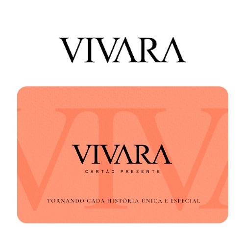 Cartão Presente Vivara Virtual - R$ 350