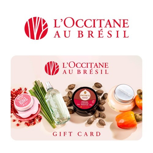 Gift Card L'Occitane au Brésil Virtual - R$ 250