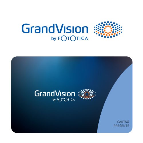 Cartão Presente GrandVision by Fototica Virtual R$ 50