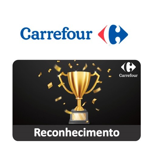 Cartão Presente Carrefour Reconhecimento