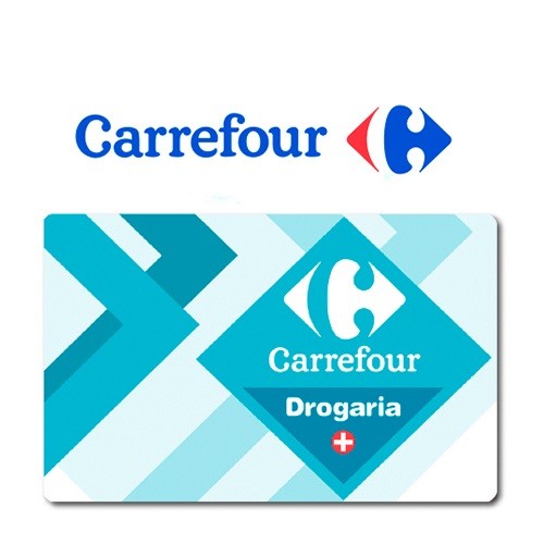 Cartão Presente Carrefour Drogaria Virtual - R$ 50