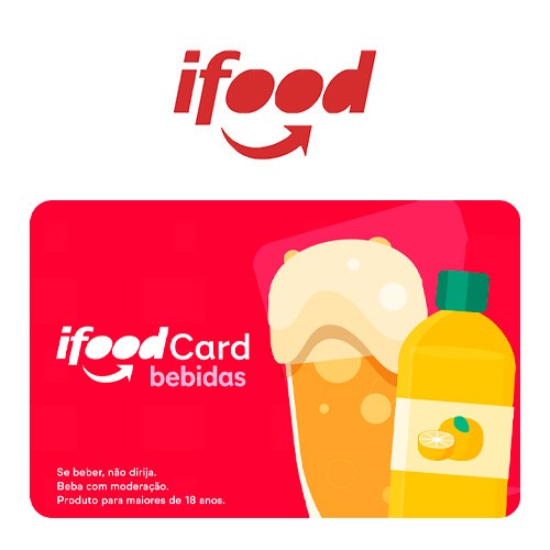 iFood Card Bebidas Virtual - R$ 30
