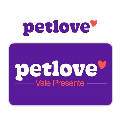Vale Presente Petlove Virtual - R$ 50