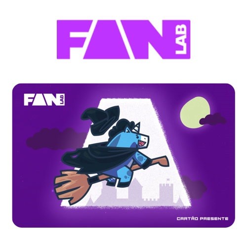Cartão Presente FanLab Virtual - R$ 50