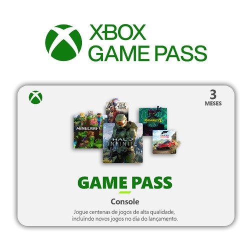 Xbox Game Pass Console Virtual - 3 Meses