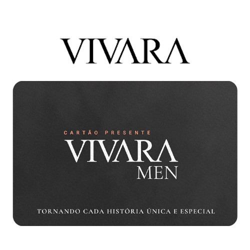 Carto Presente Vivara Men Virtual - R$ 50