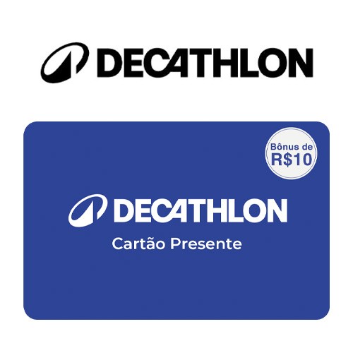 Carto Presente Decathlon Bnus R$ 10 Virtual