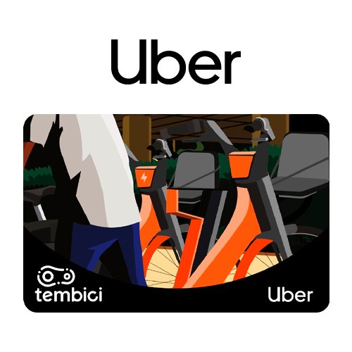 Gift Card Uber Tembici Virtual