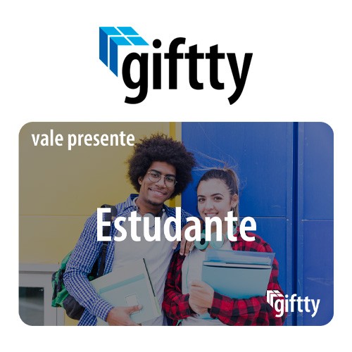 Vale Presente Giftty Estudante Virtual - R$ 50