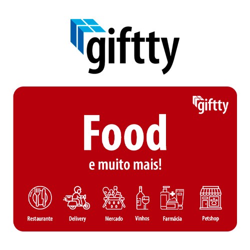 Giftty Food Virtual - R$ 20