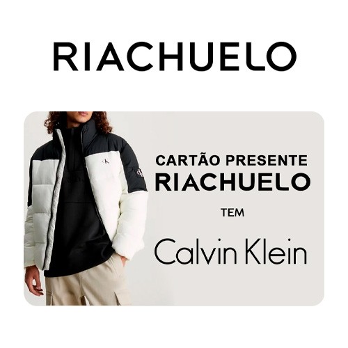 Carto Presente Riachuelo Calvin Klein Virtual