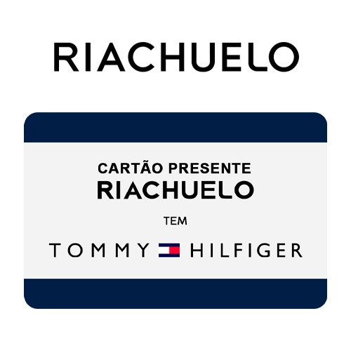 Carto Presente Riachuelo Tommy Hilfiger Virtual - R$ 50