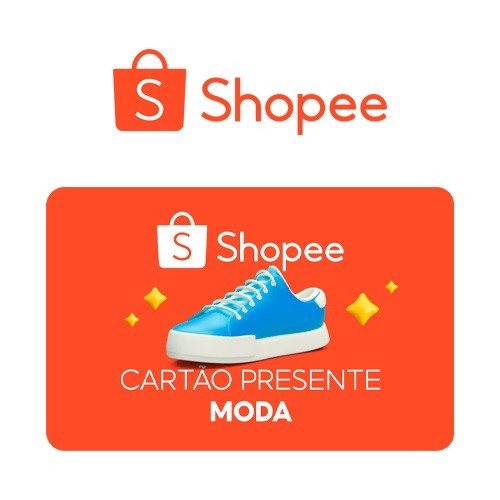Carto Presente Shopee Moda Virtual - R$ 100