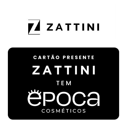 Cart�o Presente Zattini �poca Cosm�ticos Virtual