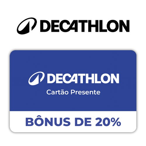 Cart�o Presente Decathlon B�nus 20% Virtual
