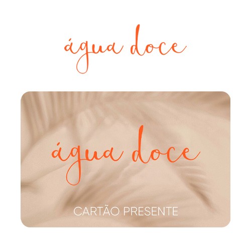 Cart�o Presente �gua Doce Virtual