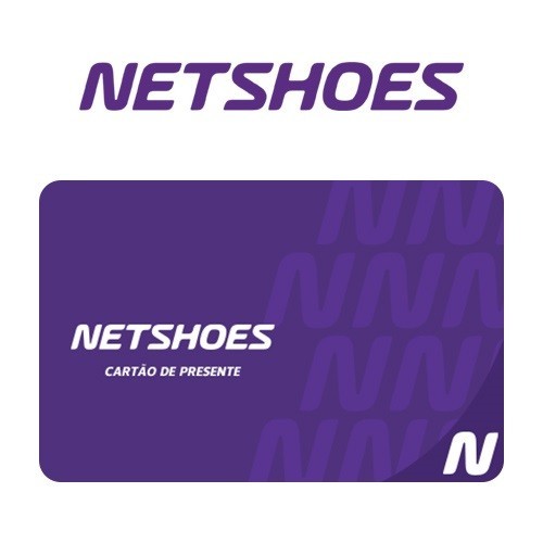 Cartão Presente Netshoes Virtual - R$ 50