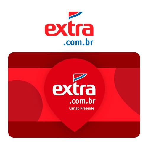 Cartão Presente Extra.com Virtual - R$ 100