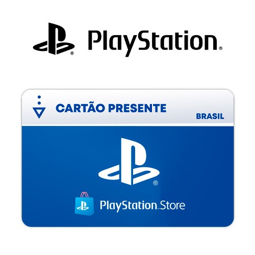 Carto Presente PlayStation Store - R$ 100