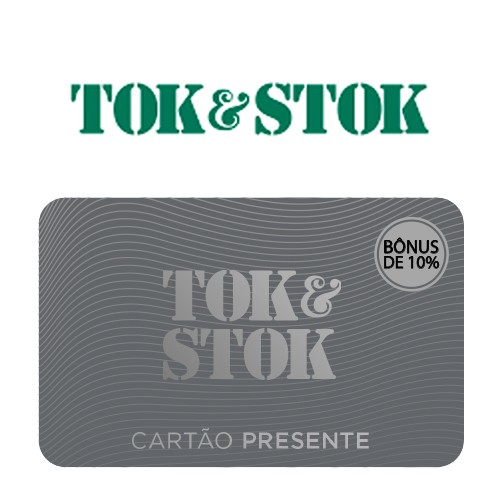 Carto Presente Tok&Stok Bnus 10% Virtual