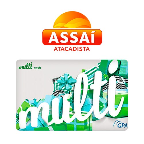 Cartão Multicash Assaí - R$ 50