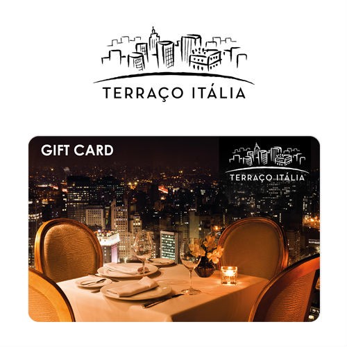 Gift Card Terraço Itália Virtual - R$ 150