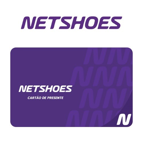 Cartão Presente Netshoes Virtual - R$ 500